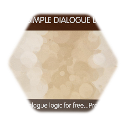 Simple Dialogue logic