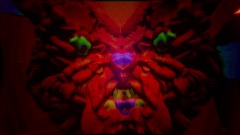 Come see my funky and geometric starfish dog