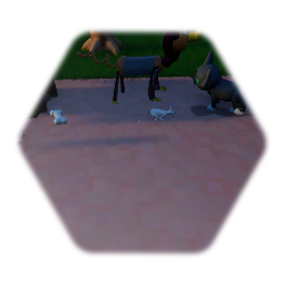 Dog VS Cat!     Short szene(: