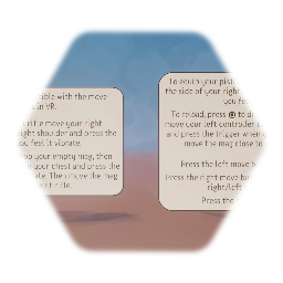 VR Puppet with Gun Swapping and Reloading Logic