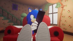 Sonic the hedgehog got to kill a Kaiju scene 1