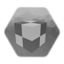 Checkered Test Cube - Small