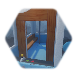 Hello neighbour train puppet