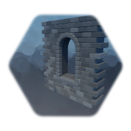 Stone Brick Wall - Window