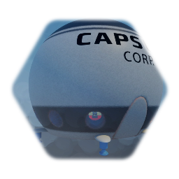 Capsule corp spaceship