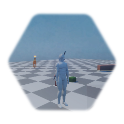 Test Area Action Adventure Puppet (Sword)