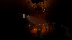 Afro's  creepy dinner