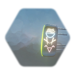 Asian theme neon sign