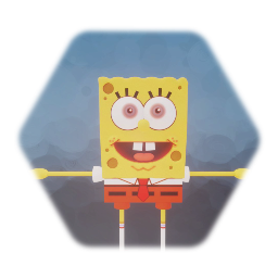Nicktoons Globs of doom - SpongeBob model recreation