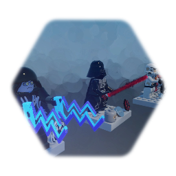 LEGO  STAR WARS DARTH VARDER and STORM trooper emperormk 3