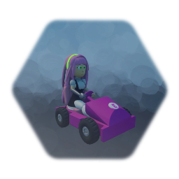 Evelyn in a go Kart [MRR speed Kart circuit]
