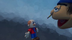 Jeffy comforts marvin