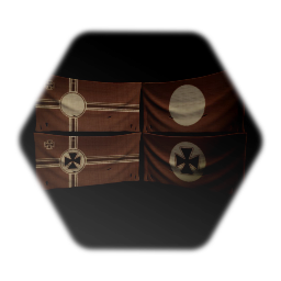 Ww2 axis wall flags