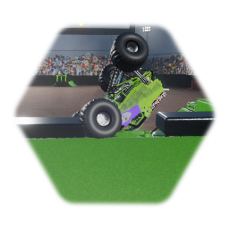 A Monster jam game