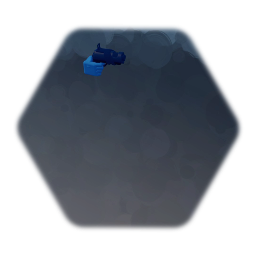 Blue Man w\ BB Blaster