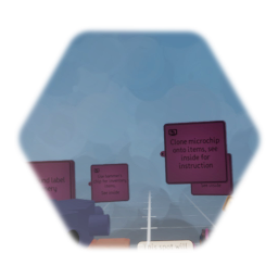 Puppet with inventory. Vr compatible  with instruction