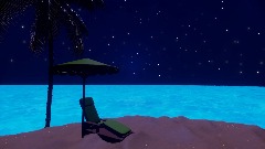 Night sky island