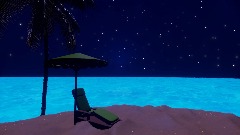 Night sky island