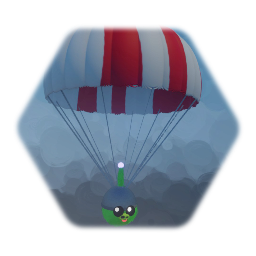 Parachute helmet imp (Angry imps friends)