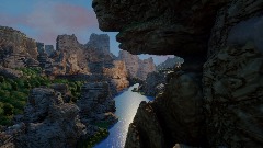 River through the Canyon