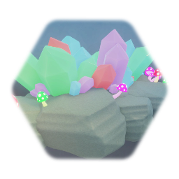 Mix cristaux+champignons 3 / Mix crystals+mushrooms 3