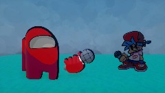 FNF Among Us Red VS FNF