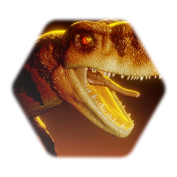 Jurassic World dominion Atrociraptor  [ Tiger ]