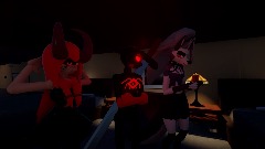 Devin.exe and Rosollena - Hanging out in Hotel Room Scene