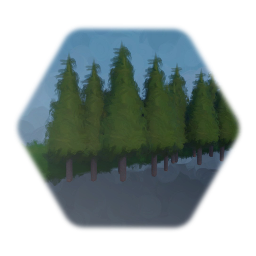 Treeline border barrier (low thermo)