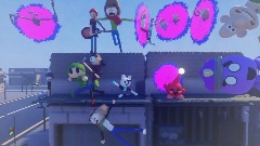 Parkour ay thing but people are making portals to say hi