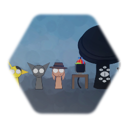 Remix of Sprunki swapped repost W.I.P dumone spronk dansing guy