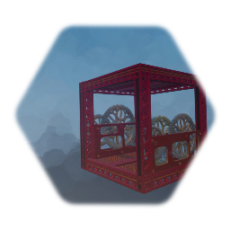 Girder box with gearbox walls