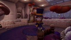 Hat Kid's Spaceship Bedroom