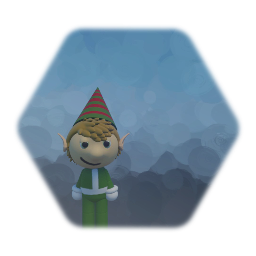 Green Christmas Elf