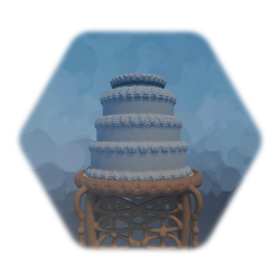 Giant Wedding Cake & Table