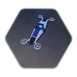 Future Drone Car Mk2 - Police