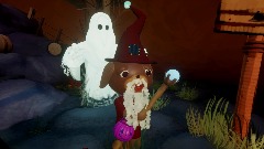 Paper Connie Ghost Train Boss Fight