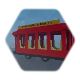 Mr Roger's Neighborhood Trolley