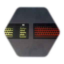 RGB And Red Keyboard
