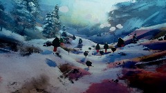 Remix di Scena innevata
