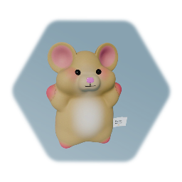 Plush hamster