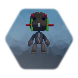 Remix of Sackboy off eggs