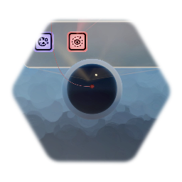 Eye looking at the camera