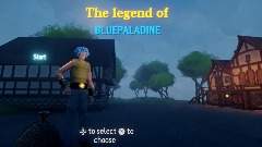 The legend of BLUEPALADINE Official (Videogame) PROLOGUE