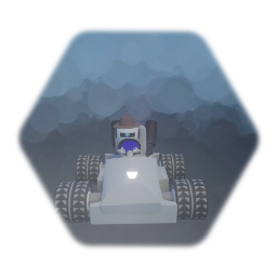 Bot boy in a go kart