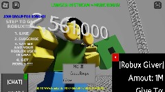 GIVING ROBUX TO EVER VIEWER LIVE IN MY GAME! ROBUX GIVE AWAY!!!