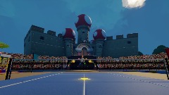 Princess Peach Volleyball