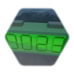 Calculator font seconds timer max 9999