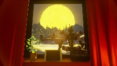 Cabin on a snowy evening (Demo)