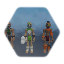 Imaginext Native Island Warrior